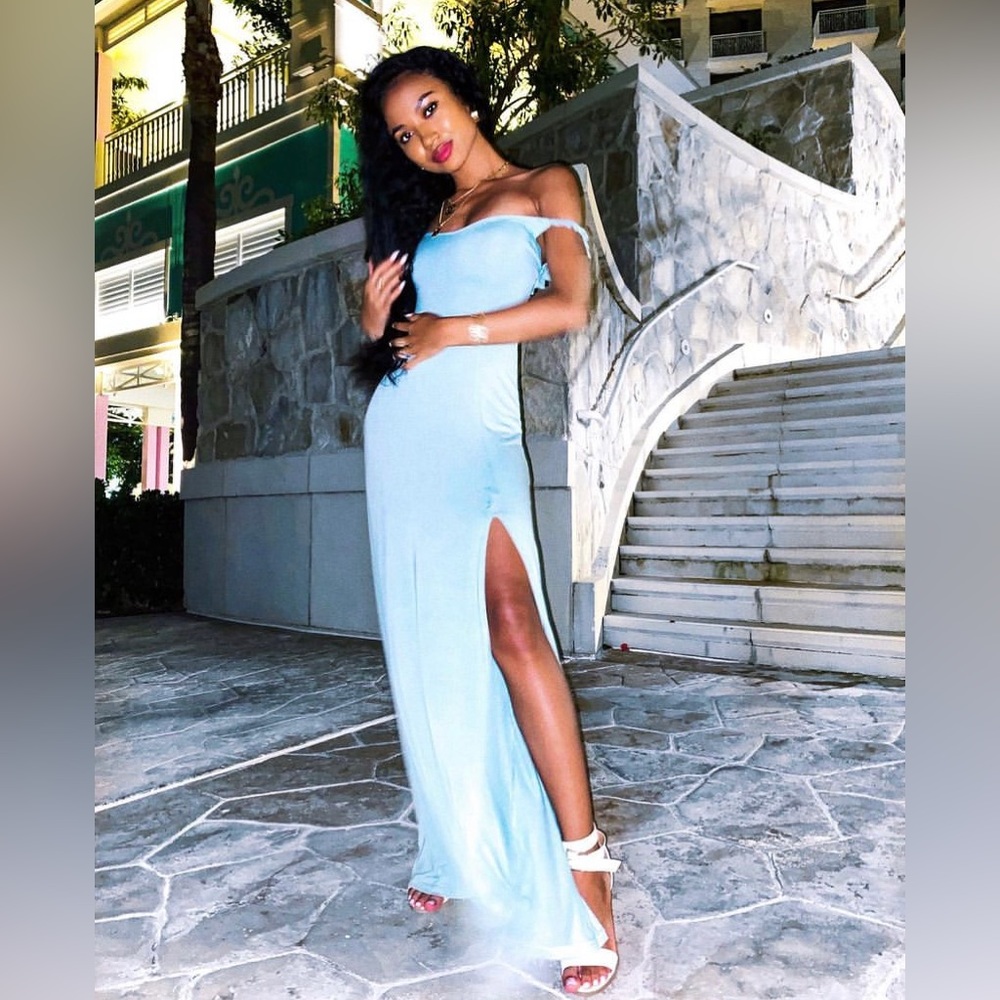 Blue Maxi Dress